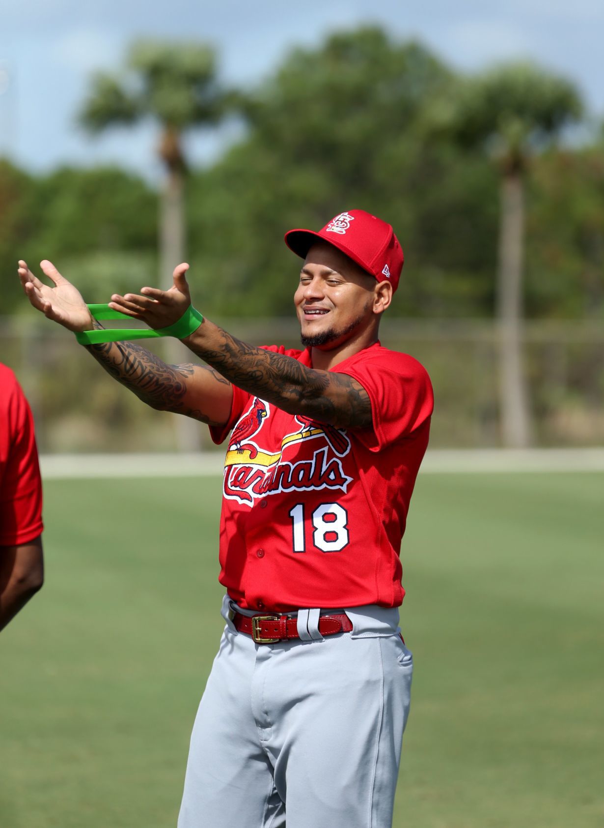 First official workout of Cardinals spring training